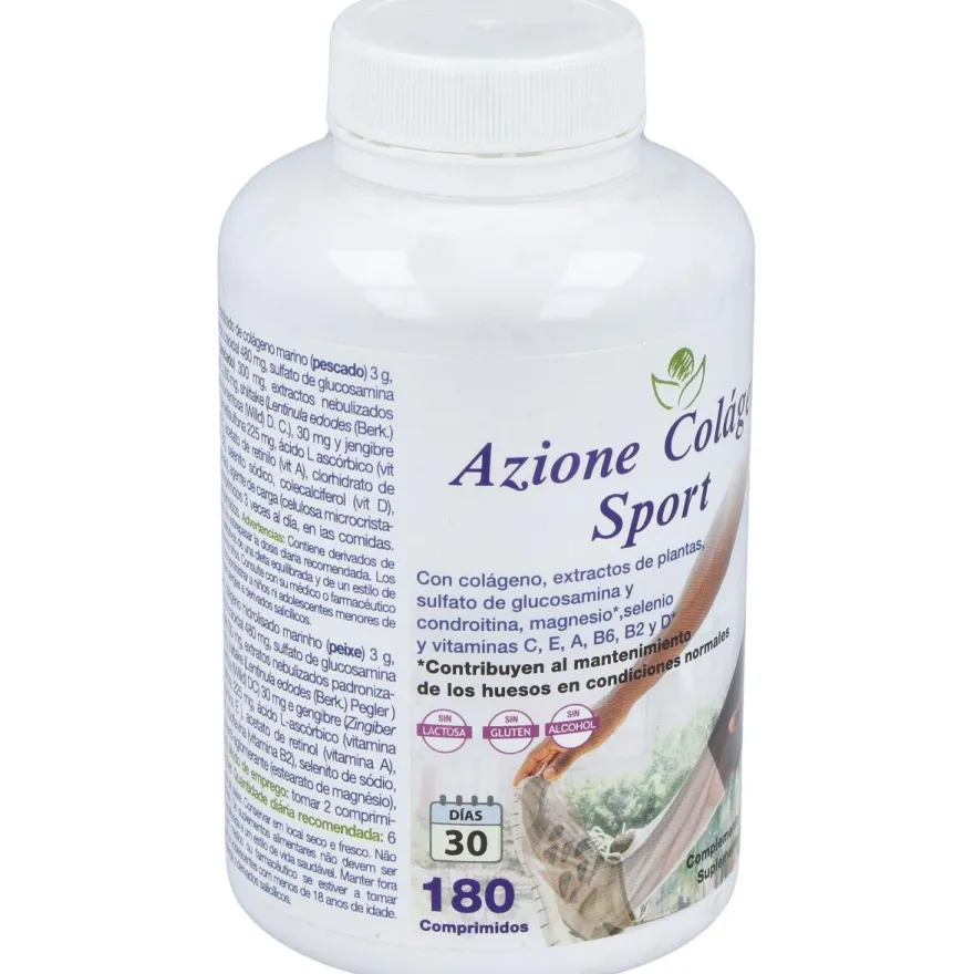 Azione Colageno Sport 180 Comprimidos - Bioserum