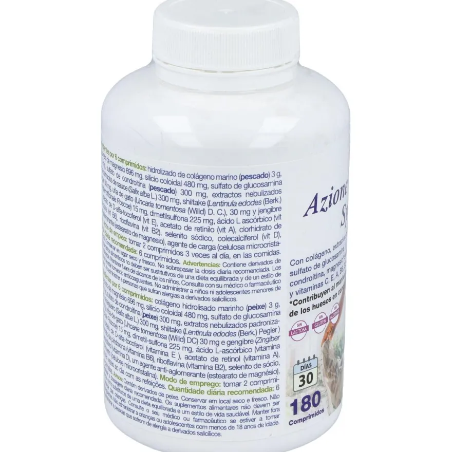 Azione Colageno Sport 180 Comprimidos - Bioserum