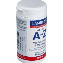 A - Z Multivitaminas y Minerales 60 Cápsulas - Lamberts
