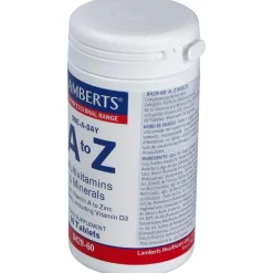 A - Z Multivitaminas y Minerales 60 Cápsulas - Lamberts