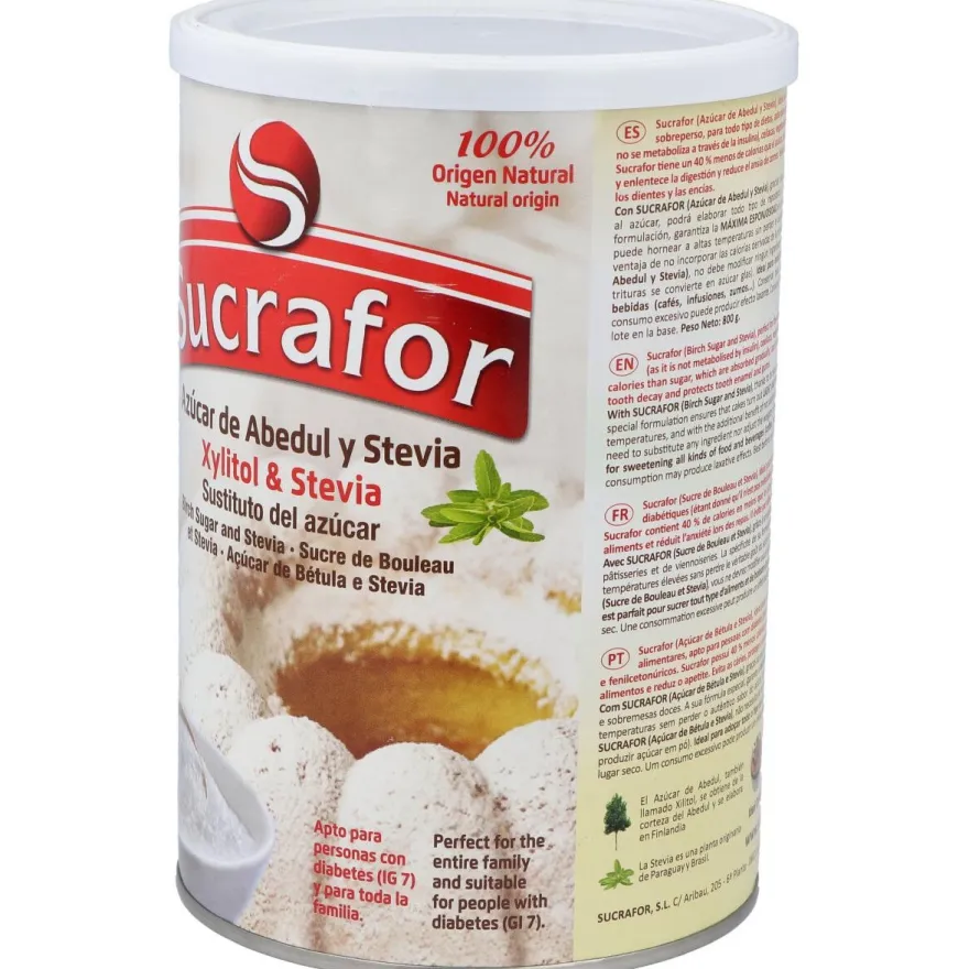 (azucar de Abedul y Stevia) 800gr 2 - Sucrafor