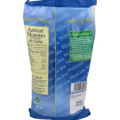 Azucar Moreno de Caña Bolsa 1kg. Hijas del Sol - Ynsadiet