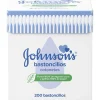 Baby Bastoncillos para Bebé, Niños y Adultos, con Extremos de Algodón 100% Puro 200 u - Johnson's