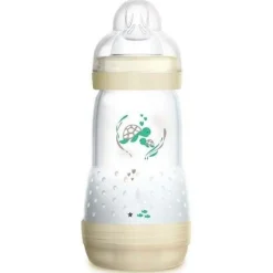 Baby Biberón Anti - Cólico Matt Neutro 260ml - Mam