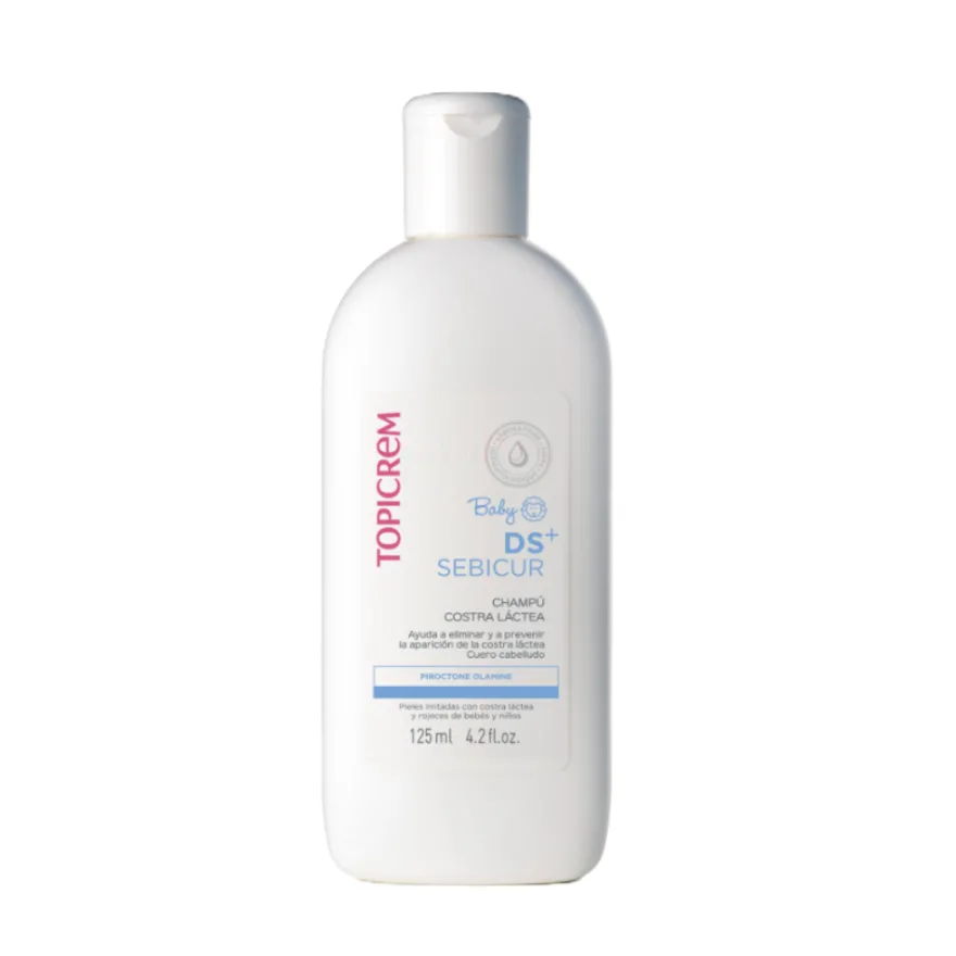 BABY DS+ Champú Costra Láctea, 125 ml. - Topicrem