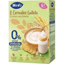 Baby Papilla 8 Cereales con Galleta 340g - Hero