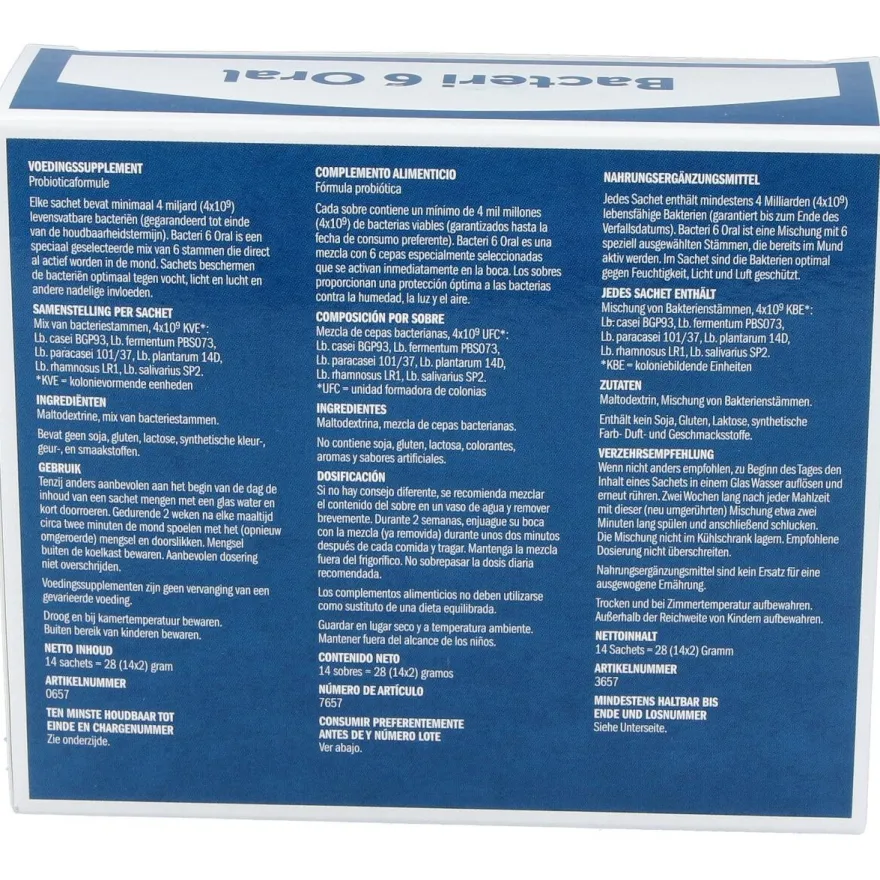 Bacteri 6 Oral 14sbrs - Bonusan