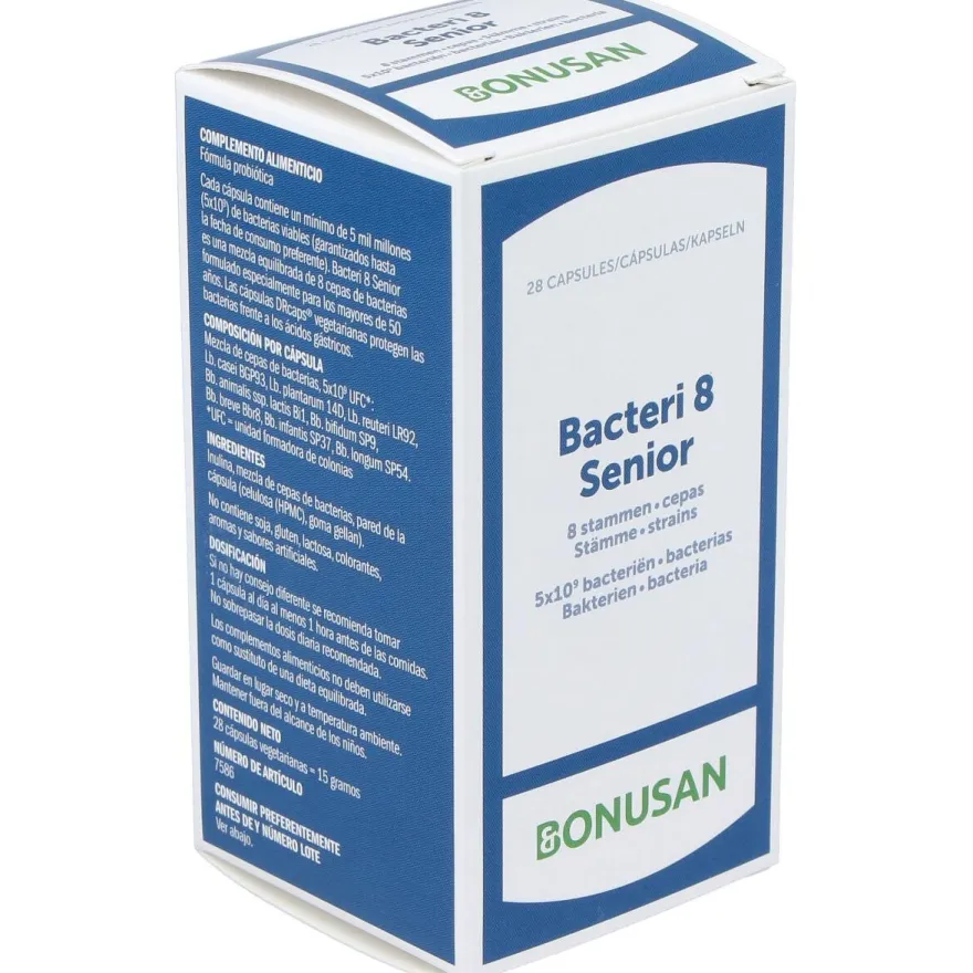 Bacteri 8 Senior (Extensis) 28Cap.