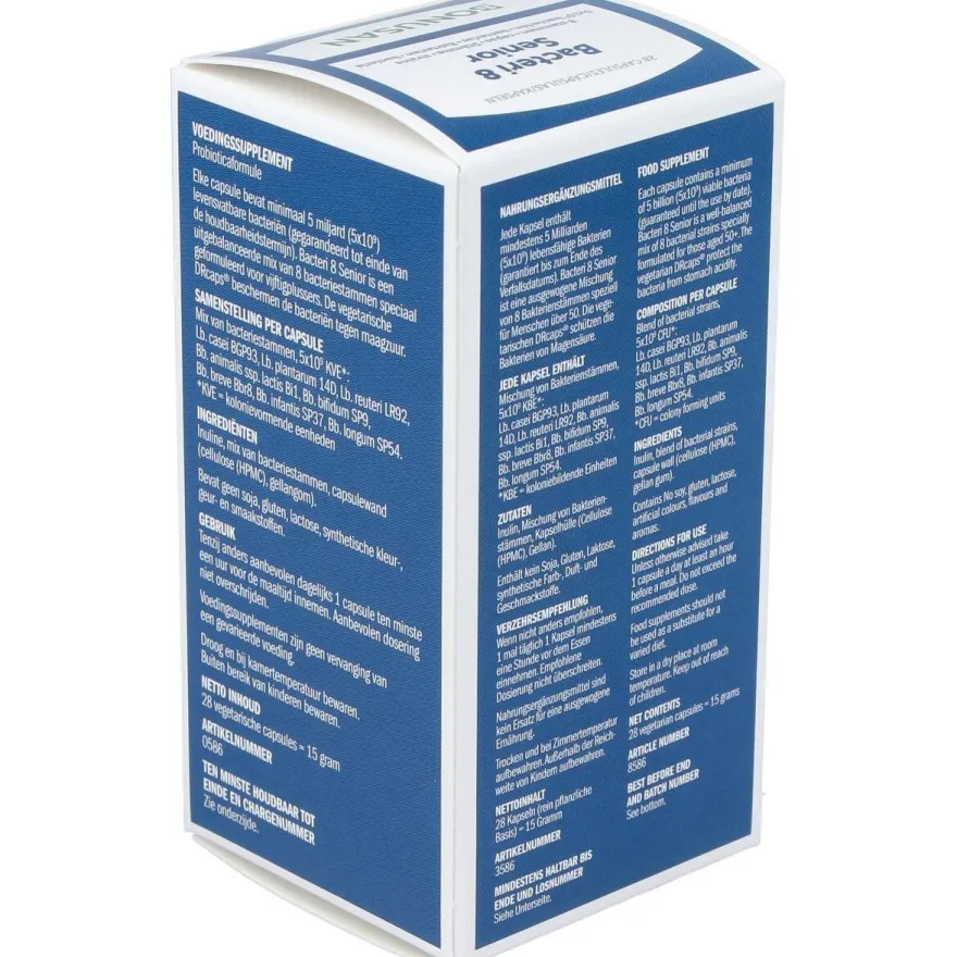 Bacteri 8 Senior (Extensis) 28Cap.