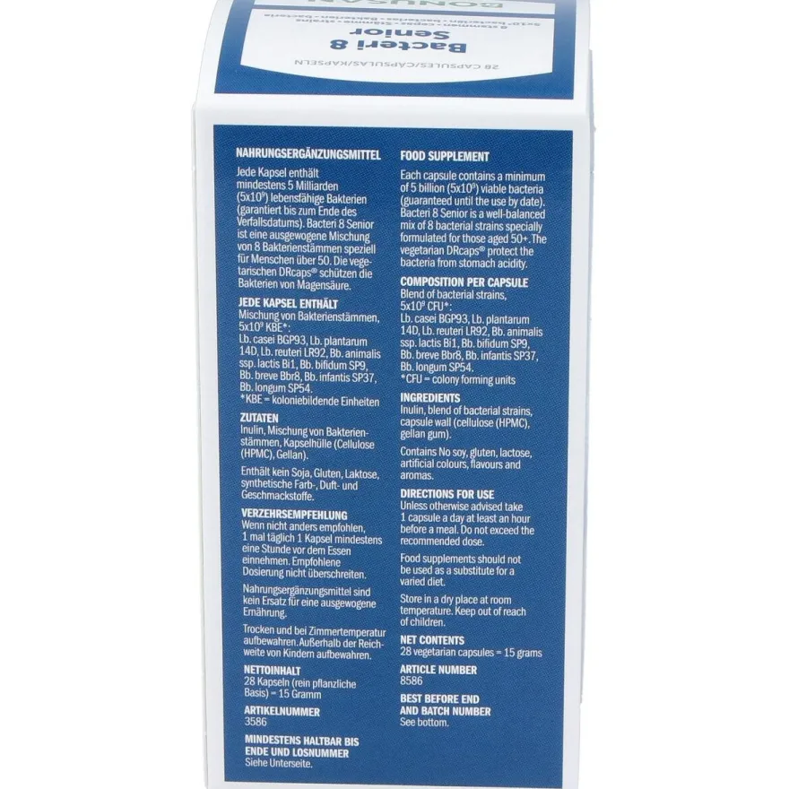 Bacteri 8 Senior (Extensis) 28Cap.