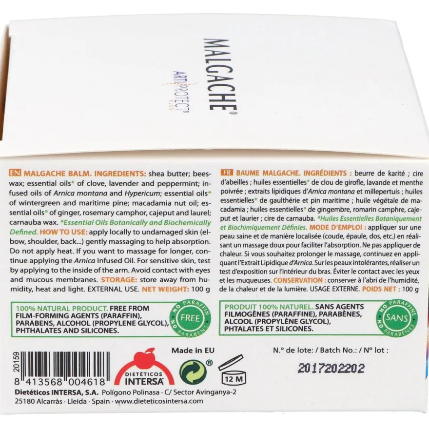 Balsamo Malgache 100g - Intersa