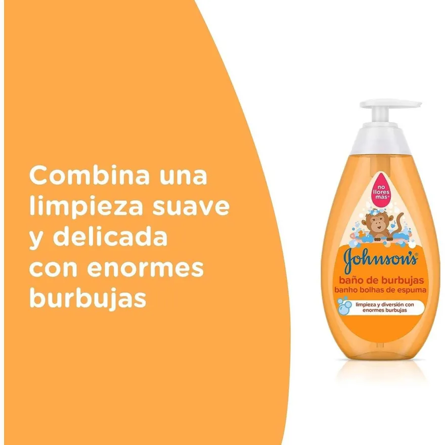 Baño de Burbujas Limpieza y Diversión 750ml - Johnson's
