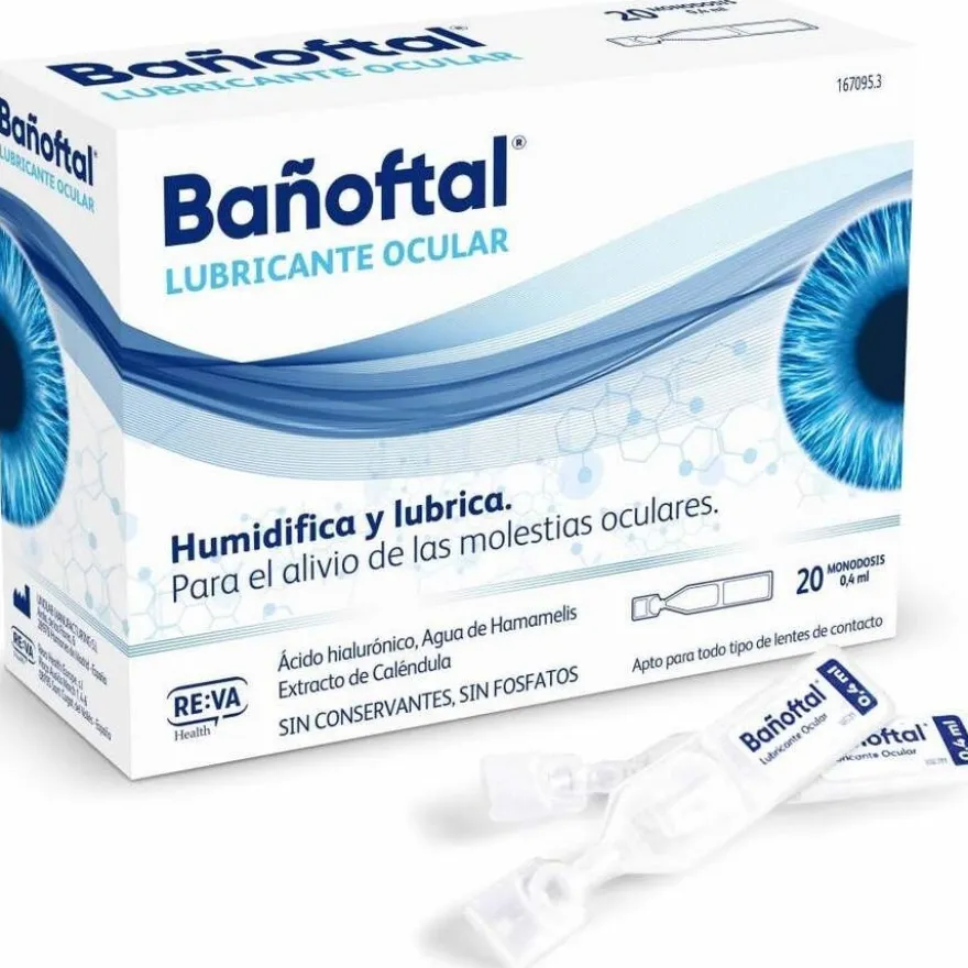Bañoftal Gotas Oftálmicas Monodosis, 20 Uds - Baoftal