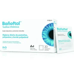 Bañoftal Toallita Ocular Esteril (20 Unidades) - M4pharma