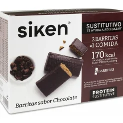 Barritas Sustitutivas Sabor Chocolate, 8 Uds - Siken