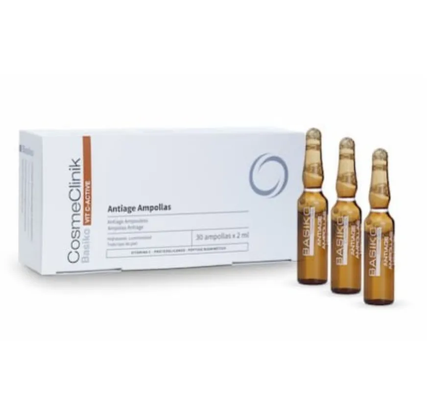 Basiko Antiage Ampollas, 30 x 2 ml. - Cosmeclinik