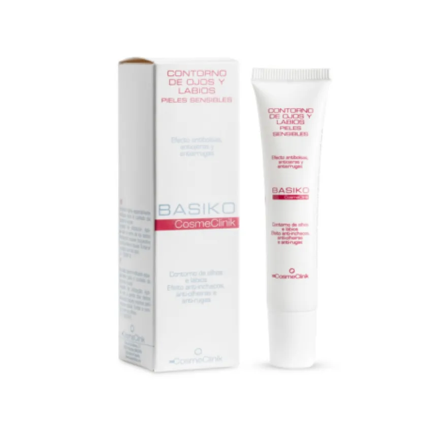 Basiko Contorno de Ojos y Labios, 15 ml. - Cosmeclinik