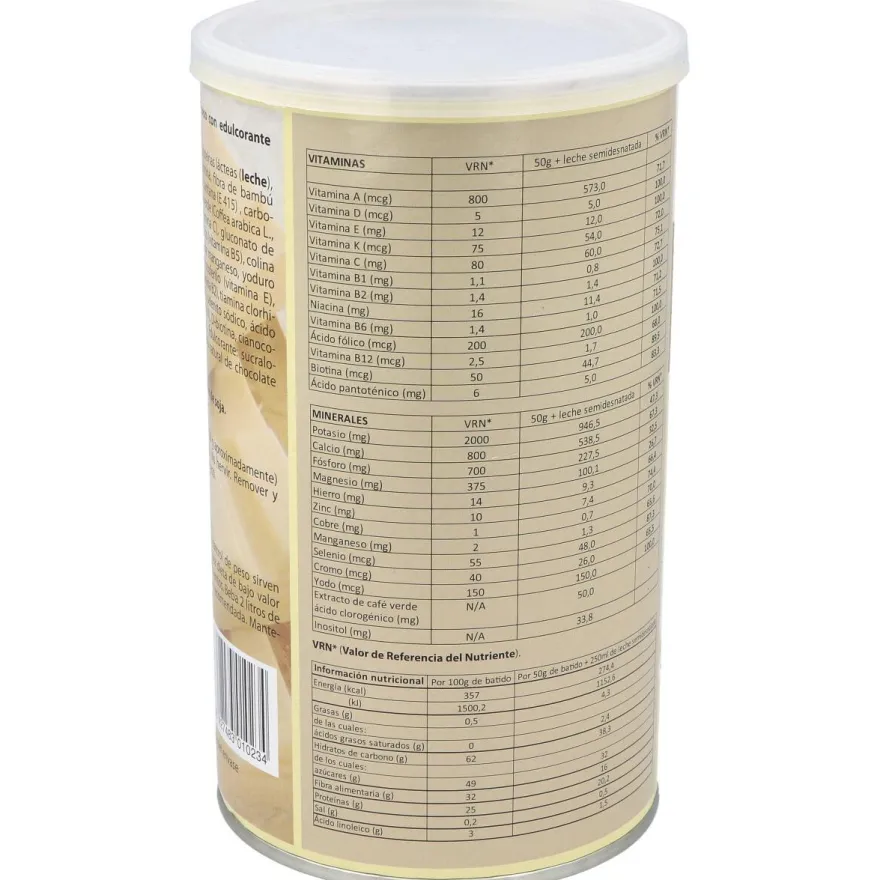 Batido Saciante Chocolate Blanco 700g - Sotya