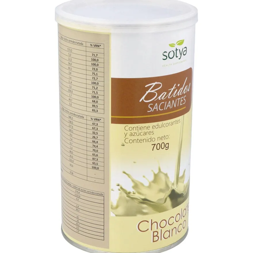 Batido Saciante Chocolate Blanco 700g - Sotya