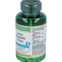 B - Calcio Magnesio y Zinc 100 Cápsulas Recubiertas - Natures Bounty