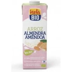 Bebida Vegetal de Arroz con Almendra 1lt 6uds. S/a - Isola