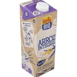 Bebida Vegetal de Arroz Integral 1lt 6uds. S/a - Isola
