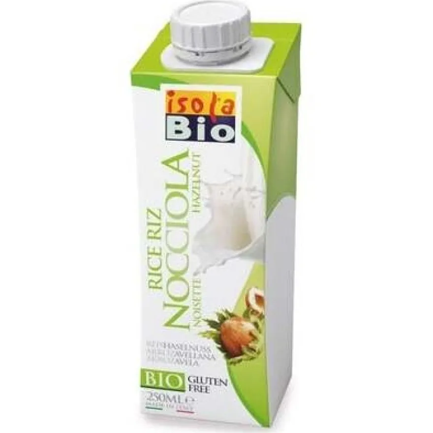 Bebida Vegetal de Avellana - Arroz Mini 250m Bio Sg - Isola