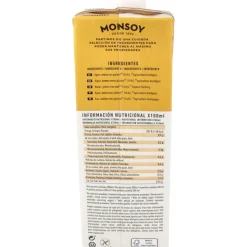 Bebida Vegetal de Avena sin Gluten 1lt 6uds. Bio - Monsoy