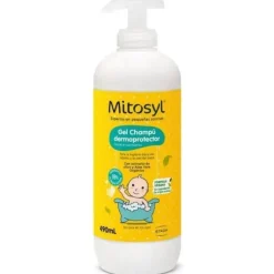 Bebé y Niño Gel Limpiador Bio Cuerpo & Cabello 490ml - Mitosyl