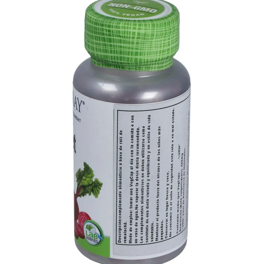 Beet Root (remolacha) 100cap.veg - Solaray