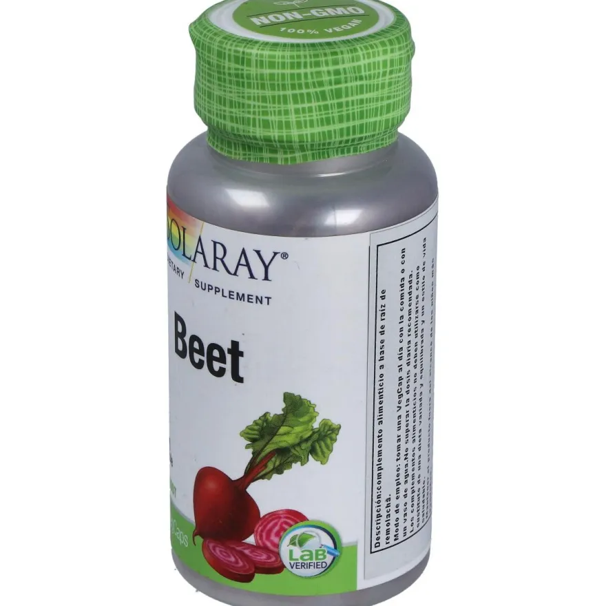 Beet Root (remolacha) 100cap.veg - Solaray