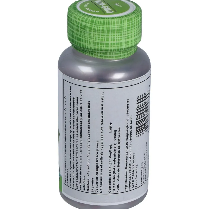 Beet Root (remolacha) 100cap.veg - Solaray
