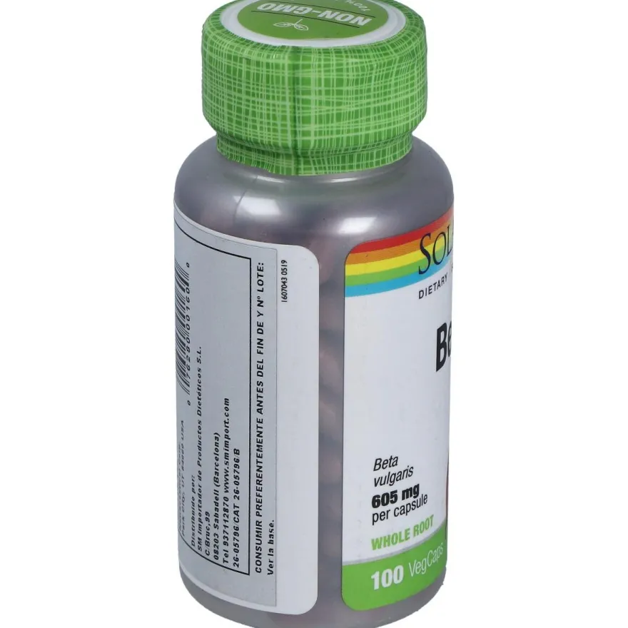Beet Root (remolacha) 100cap.veg - Solaray