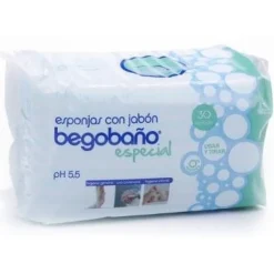 Begobaño Esponja Enjabonada Desechable 30uds - Begobao