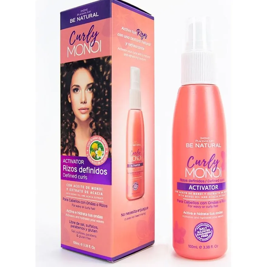 Be Natural Curly Monoi Activador Rizos 100Ml