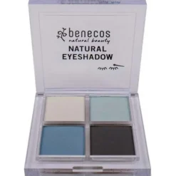Benecos Cosmeticos Sombra Quattro True Blue 9G