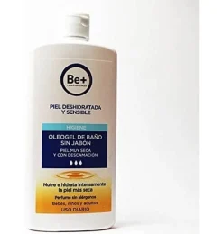 Be+ Oleogel De Baño Sin Jabon Piel Muy Seca Y Con Descamacion (1 Envase 400 Ml)