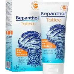 Bepanthol Tattoo Crema Solar Protectora spf50+ 50ml - Otras Marcas