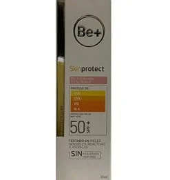 Be+ Skin Protect Piel Intolerante 100% Mineral Spf50+ (1 Envase 50 Ml)