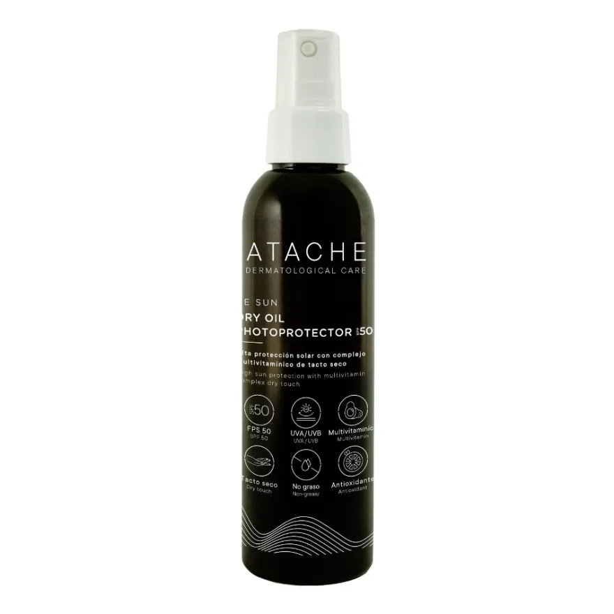 Be Sun Dry Oyl Photoprotector SPF 50+, 150 ml. - Atache