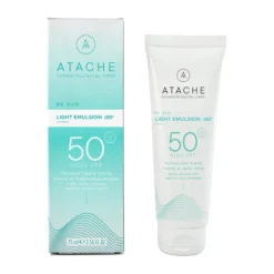 Be Sun Light Emulsión SPF 50+, 75 ml. - Atache