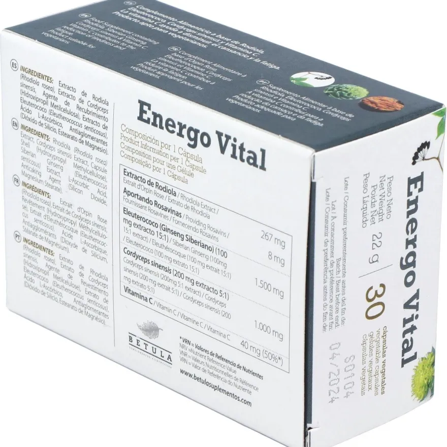 Betula Energo Vital 30Caps