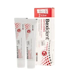 Bexident Anticaries Pasta Dentífrica, 2 x 25 ml. - Isdin