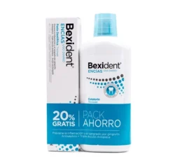 Bexident Pack Encías Uso Diario Colutorio 500 ml. + Pasta Dentrífrica 125 ml. - Isdin