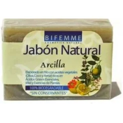 Bifemme Jabón Natural De Arcilla 100 G