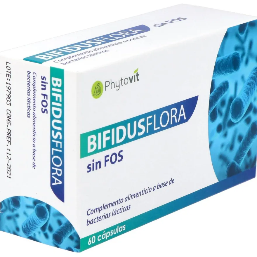 Bifidusflora Sin Fos 60Vcaps.