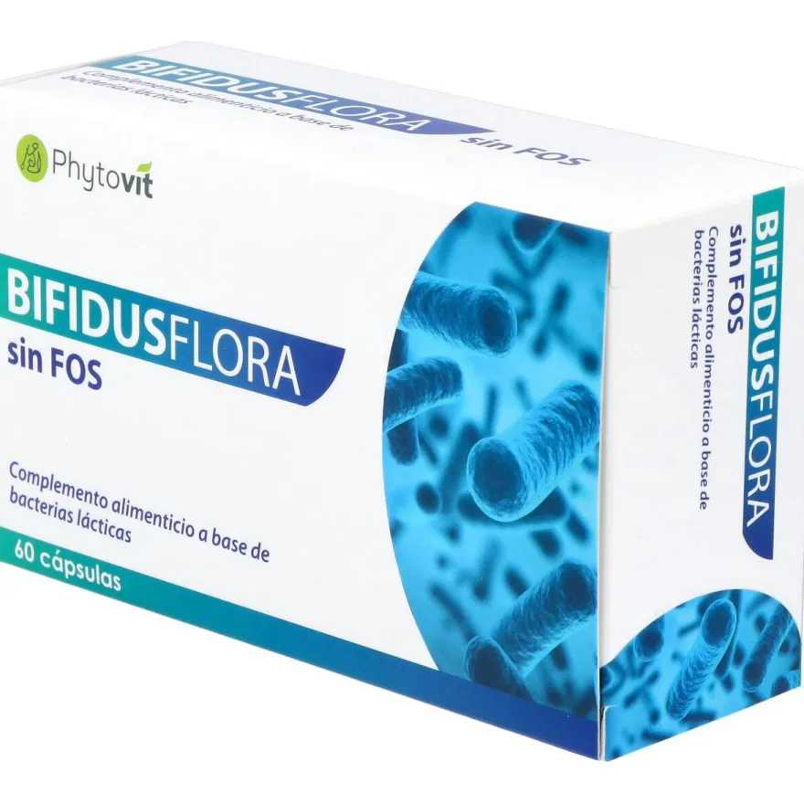 Bifidusflora Sin Fos 60Vcaps.