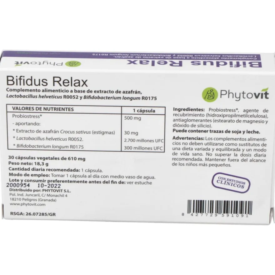 Bifidus Relax 30cap - Phytovit