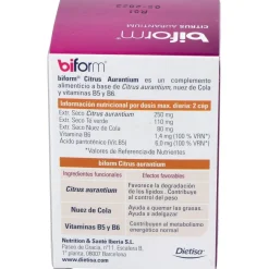 Biform Citrus Aurantium Quemagrasas 60cáps - Dietisa