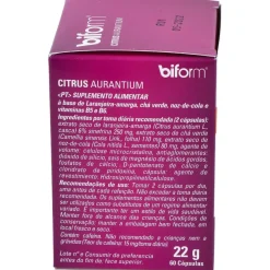 Biform Citrus Aurantium Quemagrasas 60cáps - Dietisa